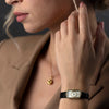 Rotary Solitaire Mother Of Pearl Dial Ladies Dress Watch RLS10076/41/D