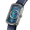 Rotary Solitaire Blue Mother Of Pearl Dial Ladies Dress Watch RLS10077/92/D
