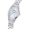 Lorus 'Timeless Sophistication' Silver Tone Oval Dial Ladies Watch RRX83JX9