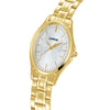 Lorus 'Timeless Sophistication' Gold Tone Oval Dial Ladies Watch RRX88JX9