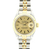 Pre Owned Rolex Oyster Perpetual Datejust Lady Bi Metal Ladies Watch 69173 RW0470 Papers (1992)