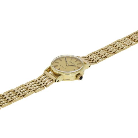 Pre Owned Tissot Stylist 9ct Gold Ladies Bracelet Watch RW0599 | H&H