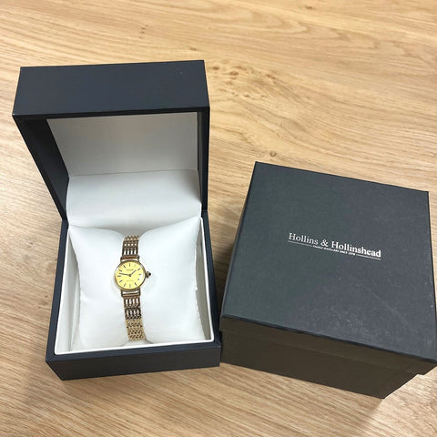 Pre Owned Tissot Stylist 9ct Gold Ladies Bracelet Watch RW0599 | H&H