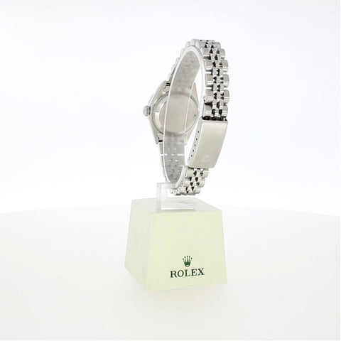 Pre Owned Rolex Oyster Perpetual Date Diamond Bezel Ladies Watch 79160 RW0605 (2001)