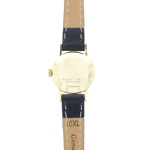 Certina 9ct Gold Leather Strap Mechanical Ladies Swiss Watch | H&H