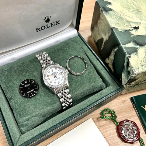 Rolex Lady Datejust Wristwatch | Diamond Set | 2 Year Warranty | H&H