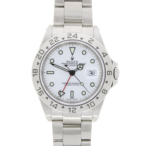 Rolex Watch 16570 Mens Explorer II GMT Papers (2000) | H&H