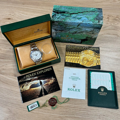 Rolex Watch 16570 Mens Explorer II GMT Papers (2000) | H&H