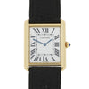 Cartier Tank Solo 18ct Gold 27mm Quartz Strap Watch W5200025 | H&H