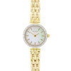 Accurist 9ct Yellow Gold Ladies Diamond Set Dress Watch Pre Owned RW0700