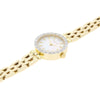 Accurist 9ct Yellow Gold Ladies Diamond Set Dress Watch Pre Owned RW0700