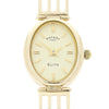 Rotary Elite 9ct Gold Ladies Bracelet Watch Pre Owned RW0701