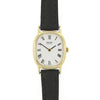 Seiko 14ct Gold Leather Strap Quartz Ladies Watch Pre Owned RW0712
