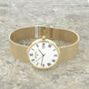 W H Wilmot 9ct Gold Mens Watch White Dial 9ct Gold Bracelet (2004) | H&H
