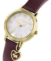 Radley Dark Cherry Leather Strap Ladies Watch RY21916A