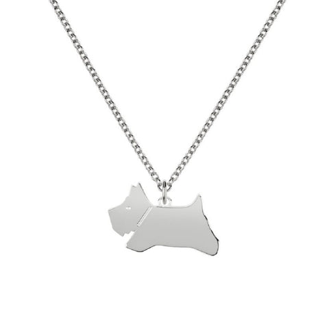 Radley Sterling Silver Jumping Dog Necklace RYJ2323