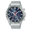 Lorus Blue Dial Solar Chronograph Mens Watch RZ503AX9