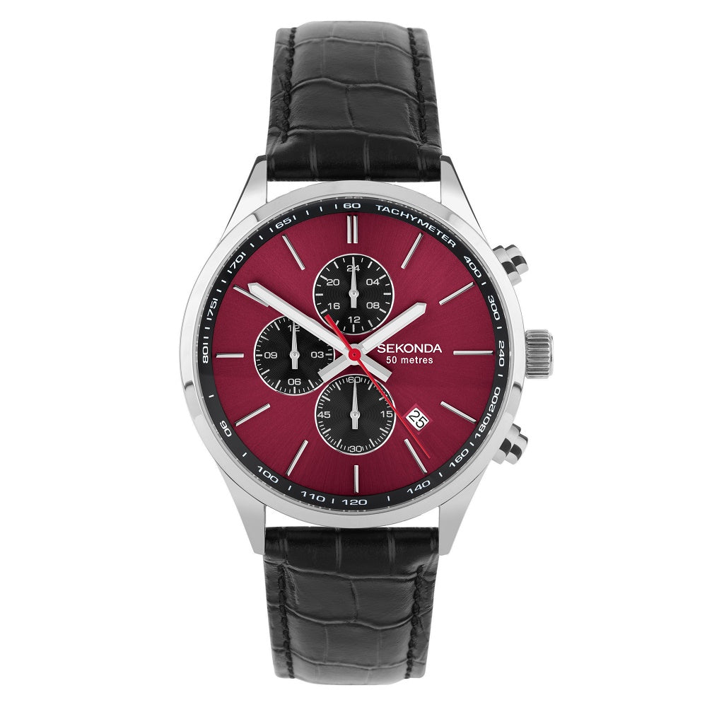 Sekonda Endurance Dual Time Mens Strap Watch 30145 | H&H– Hollins and ...