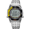 Seiko Essentials Digital Quartz Watch 'Rotocall' in Black & Yellow SMGG17P1