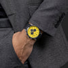 Spirit Yellow Dial Chronograph Silicone Strap Mens Watch SP1011