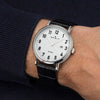 Spirit Easy Reader Black Leather Strap Mens Watch SP1019