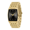 Spirit Diamond Set Rectangular Black Dial Mens Watch SP3018