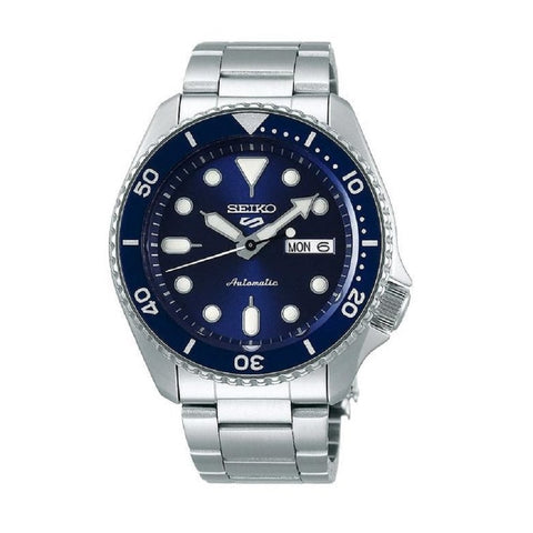 Seiko 5 Automatic Blue Dial Mens Watch SRPD51K1