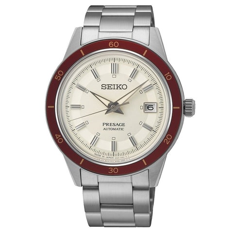 Seiko Watch Presage Style 60s Ruby Automatic SRPH93J1