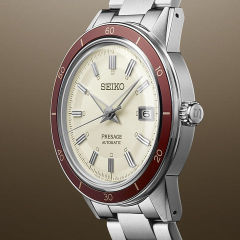 Seiko Watch Presage Style 60s Ruby Automatic SRPH93J1