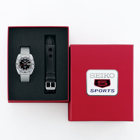 Seiko 5 Sports 'Pepper Black' Recreation Limited Edition Mens Watch SRPL05K1