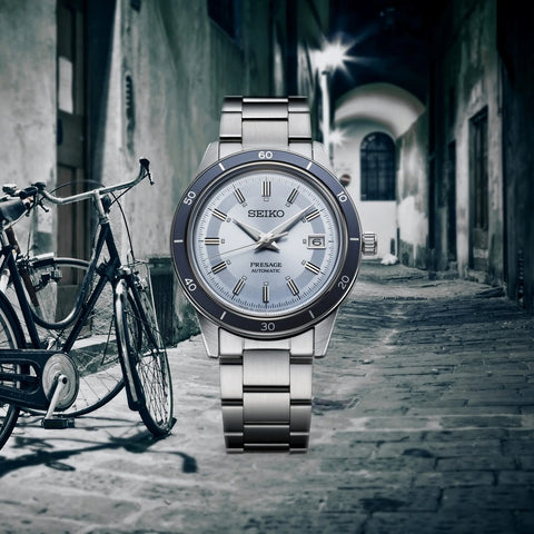 Seiko Presage Style 60s European Exclusive in ‘Retro Blue’ SRPL19J1 - Limited Edition