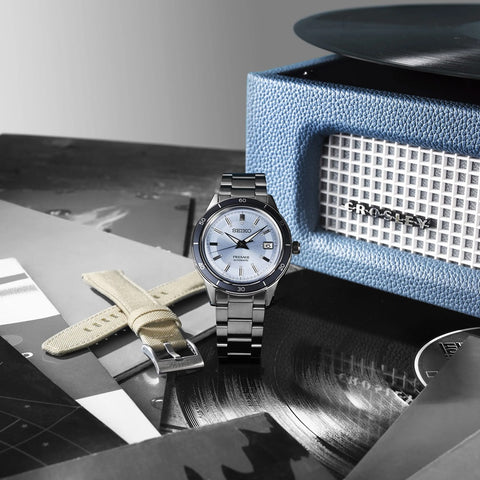 Seiko Presage Style 60s European Exclusive in ‘Retro Blue’ SRPL19J1 - Limited Edition