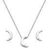 Hot Diamonds Amulets Crescent Earring and Necklace Set SS133