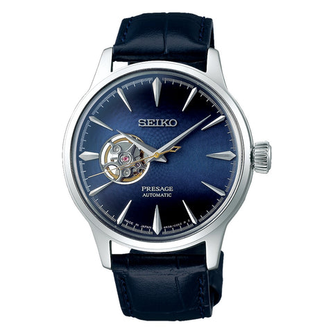 Seiko Presage Cocktail Time 'Blue Moon' Automatic Mens Watch SSA405J1