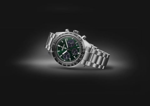 Seiko Prospex Deep Green Speedtimer Solar Chronograph Watch SSC933P1