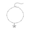 Hot Diamonds Silver Whisper Sterling Silver CZ Flower Bracelet SWB068