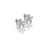Hot Diamonds Silver Whisper Sterling Silver CZ Flower Earrings SWE019