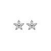 Hot Diamonds Silver Whisper Sterling Silver CZ Flower Earrings SWE019
