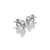 Hot Diamonds Silver Whisper Sterling Silver CZ Droplet Earrings SWE021