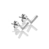Hot Diamonds Silver Whisper Sterling Silver CZ 'V' Stud Earrings SWE022