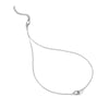 Hot Diamonds Silver Whisper Sterling Silver Oval Linked Necklace SWN002