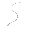 Hot Diamonds Silver Whisper Sterling Silver CZ Interlocked Heart Necklace SWP023