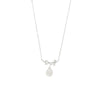 Lido White Freshwater Pearl Cubic Zirconia Necklace T169