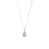 Lido Pink Freshwater Pearl Cubic Zirconia Pendant and Chain T175P