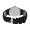 Timex Indiglo Easy Reader Black Leather Strap Watch T20501 36mm case