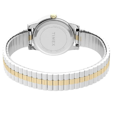 Timex Two Tone Expandable Bracelet Ladies Watch T2M828