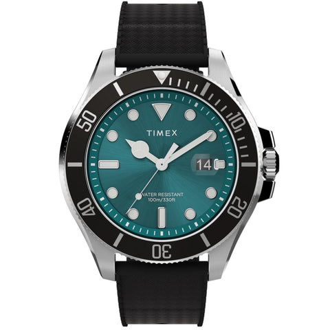 Timex Harborside Coast Silicone Strap Mens Watch TW2V91700