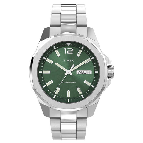 Timex Essex Avenue Green Dial Mens Watch TW2W13900