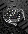 Timex Deepwater Meridian 200 Mens Watch TW2W81600 Black Silicone Strap