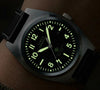 Timex Expedition Capstone Mens Watch TW2Y30700 Black Leather Strap